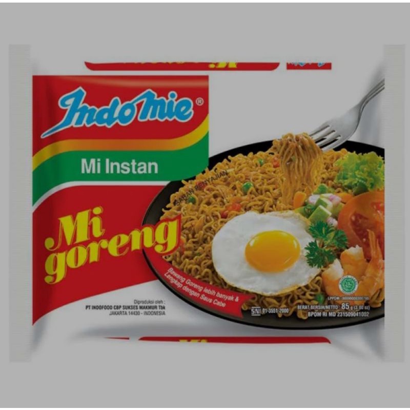 

Mie Instan Indomie Goreng