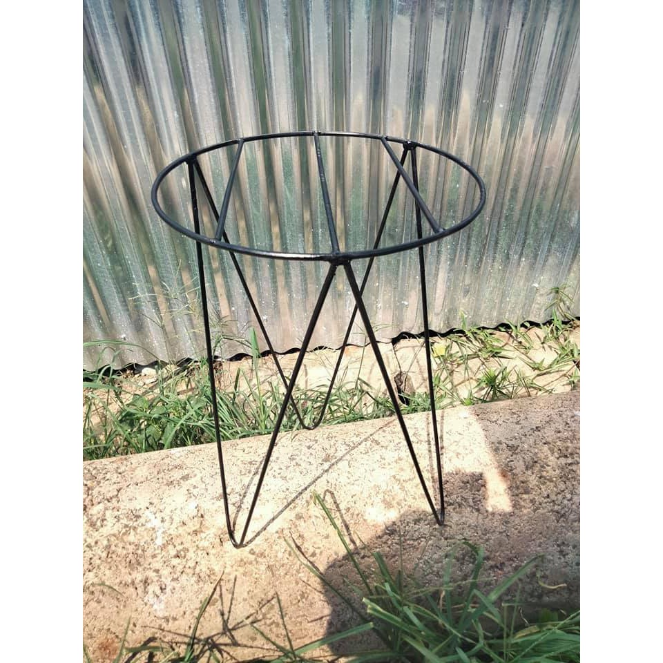 Diameter 30cm/ Pot Standing Besi / Standing Pot Murah/ Standing Pot Besi /Dudukan Rak Pot Bunga /Rak