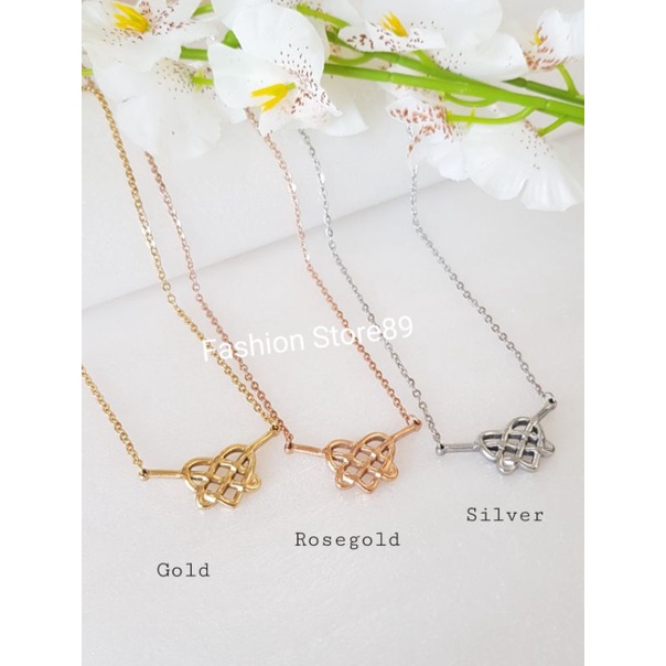 Ready siap kirim Kalung ikatan cinta amanda manopo titanium kalung ikatan cinta terlaris RCTI AMANDA