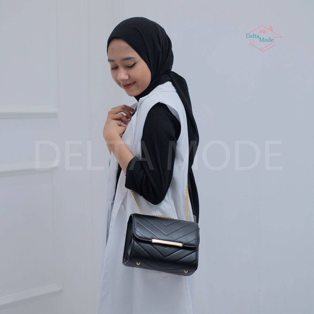 Tas Selempang wanita - Deltamode - HANIFA BAG2 (FREE DUSTBAG+KARDUS)