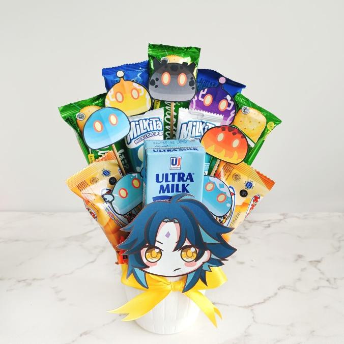 

Premium Product!!! Hampers Snack Paket Gift Box Kado Ultah Character Xiao Gi - Paling Diminati