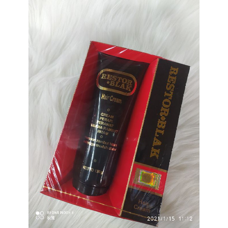 RESTOR BLACK MINYAK RAMBUT