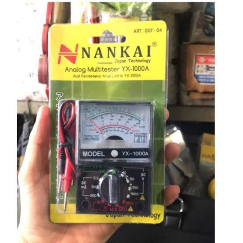 Multitester Multimeter Avometer YX 1000A YX 1000 A NANKAI Skls sanwa