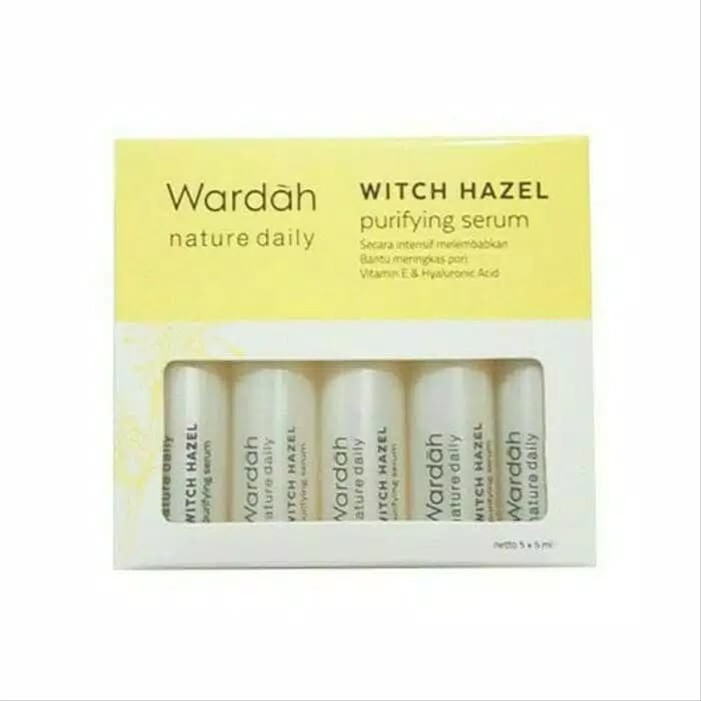 Wardah Nature Daily Witch Hazel Purifying Serum 5 ML (SATUAN)