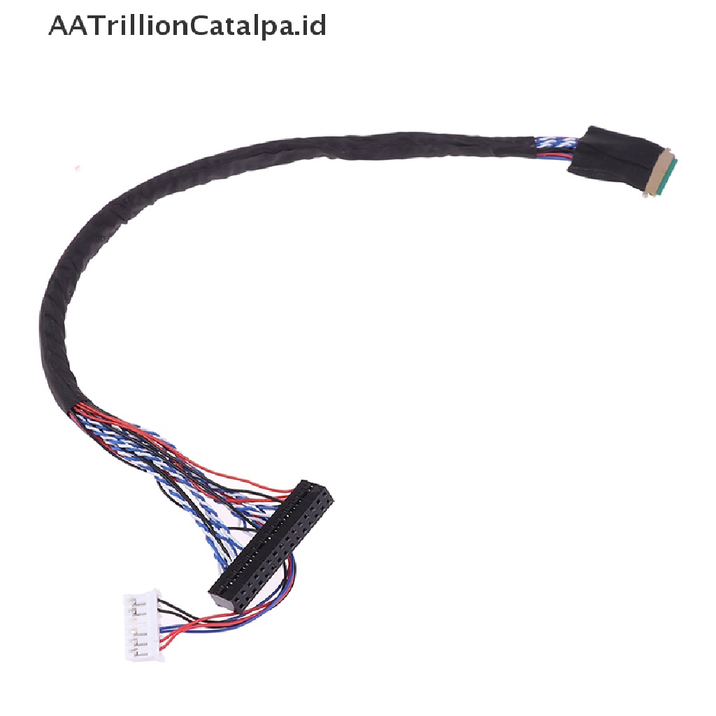 Aatrillioncatalpa I-PEX 20453-040T-11 40Pin 2ch 6bit LVDS Kabel Untuk Panel LCD LED 10.1-18.4 inch