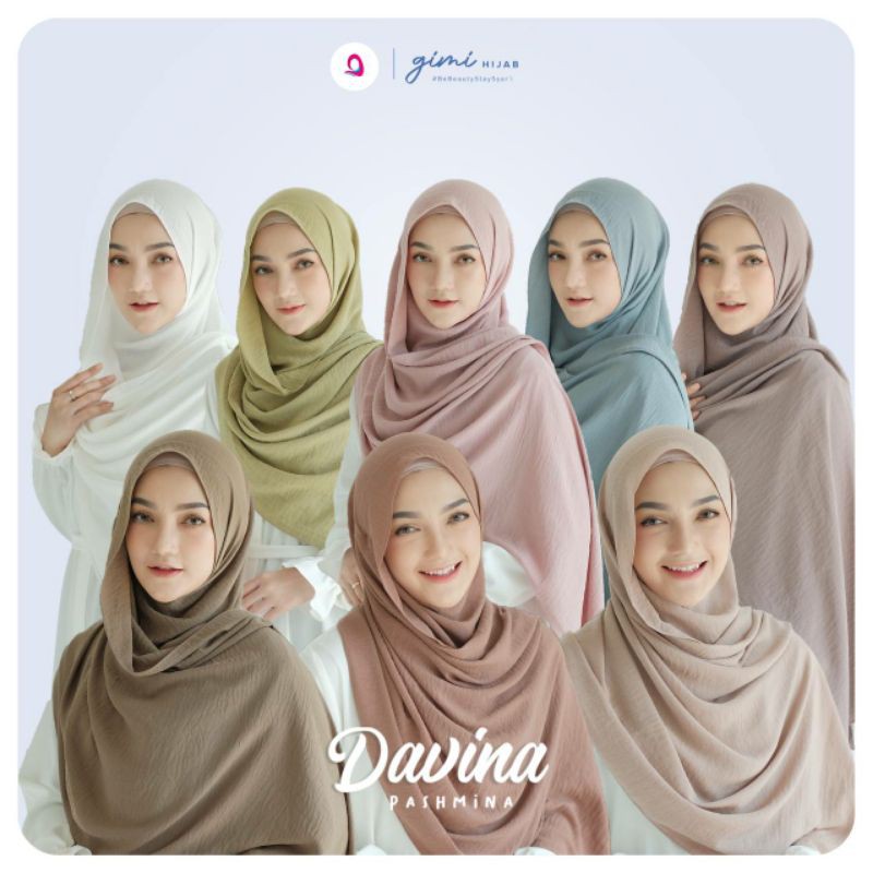 Davina Pashmina / Pashmina | Gimi Hijab