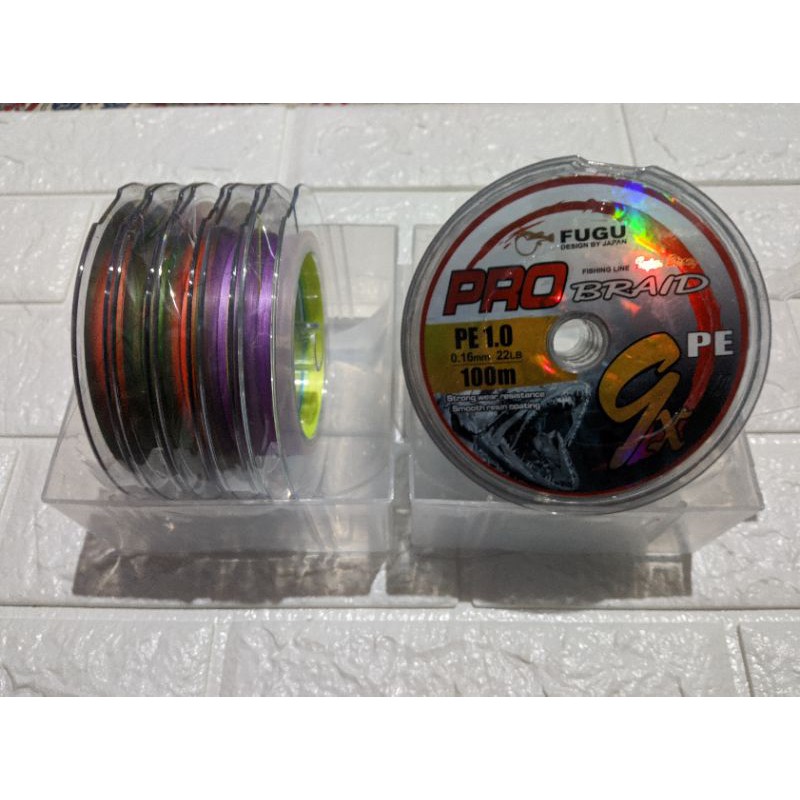 Benang PE FUGU PRO BRAID X8 & X9