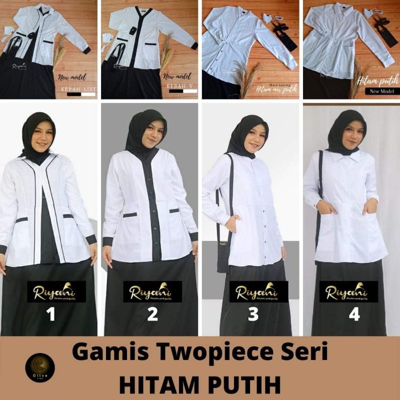 Series Gamis Hitam Putih by Riyani