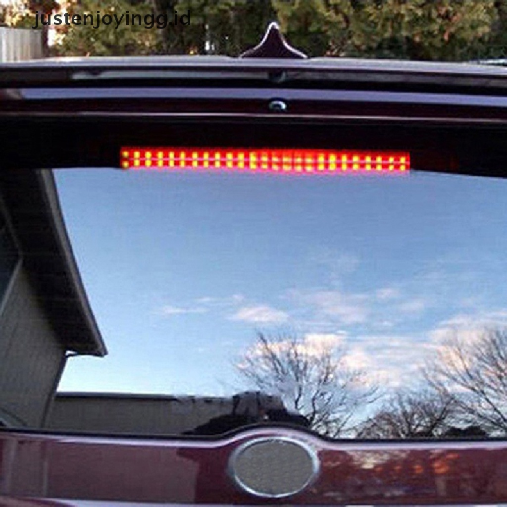 // justenjoyingg.id // Car Red 24LED 12V High Mount Third 3RD CHMSL Brake Stop Tail Light Add-on Lamp ~