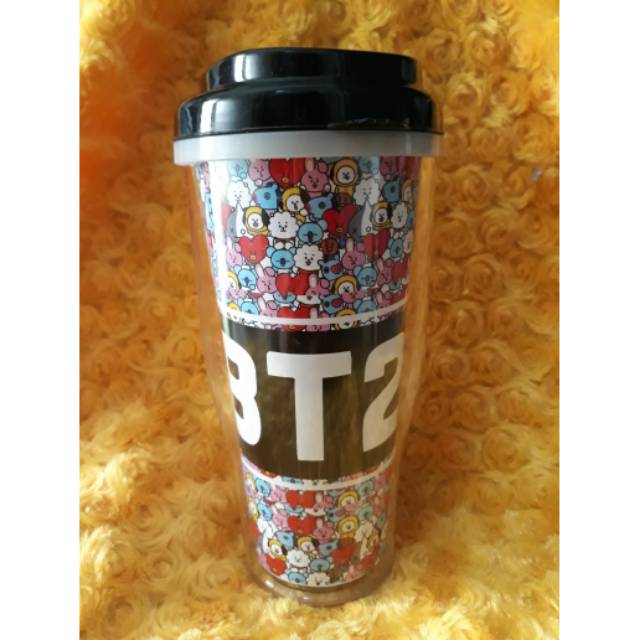 TUMBLER BOTOL MINUM BT21 BTS