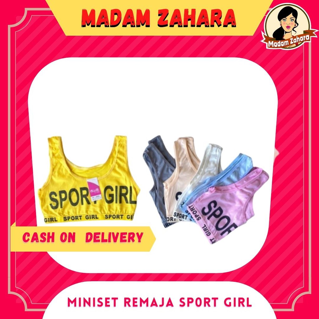 Bra BH Miniset Anak Perempuan Cewek SD SMP Remaja ABG Kualitas Import / Bra Sport Tanpa Busa