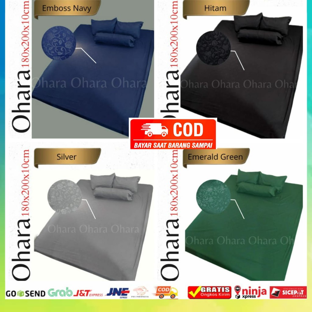 ( COD ) PROMO   SPREI HOTEL EMBOS OHARA EXCLUSIVE MOTIF BEST SELLER