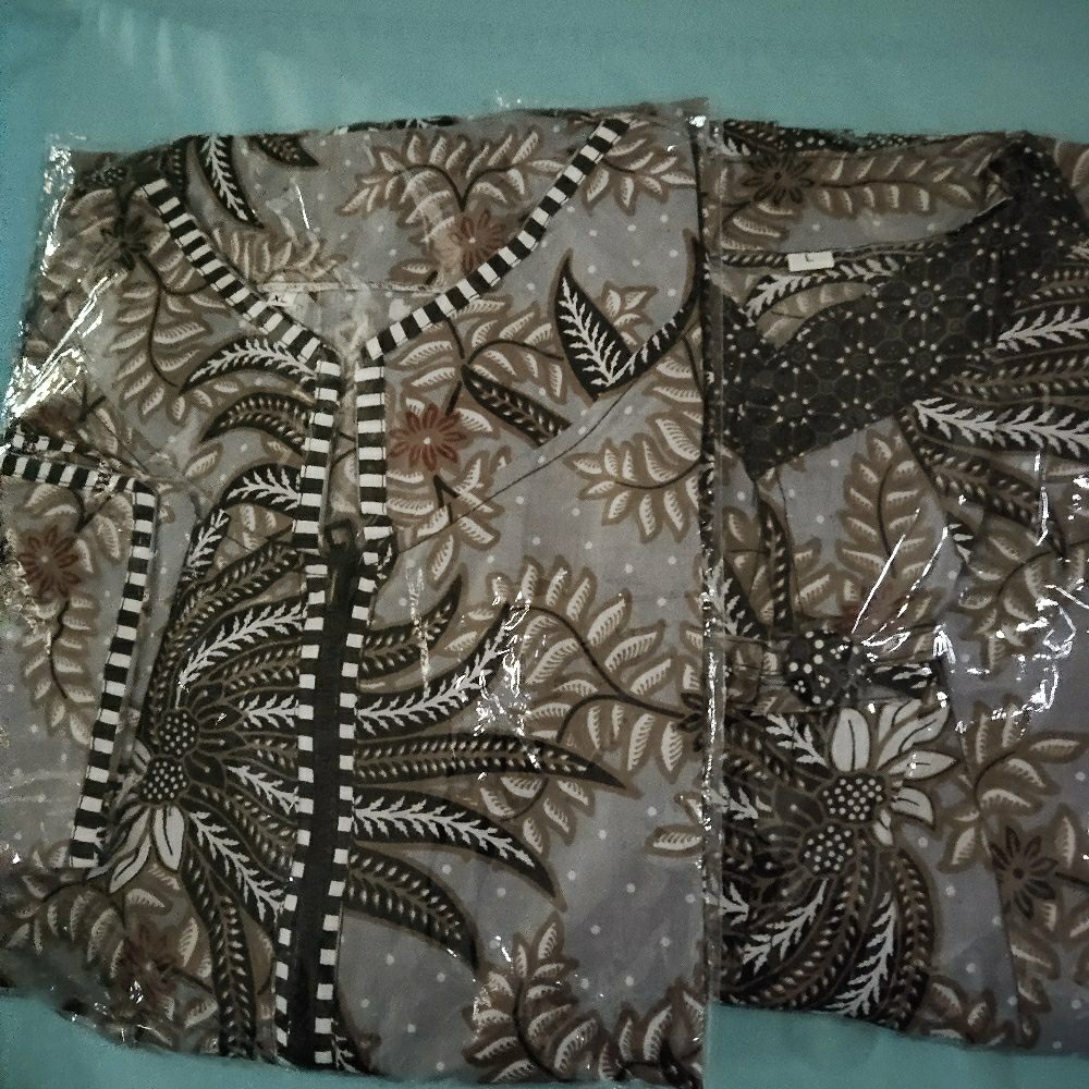 Maura Couple - Sania Ruffle Batik Couple Ori Ndoro Jowi Dnt Garansi Termurah Shopee - Batik Couple