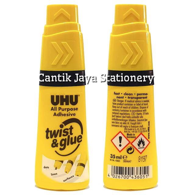 

Lem Cair UHU Twist & Glue 35ml