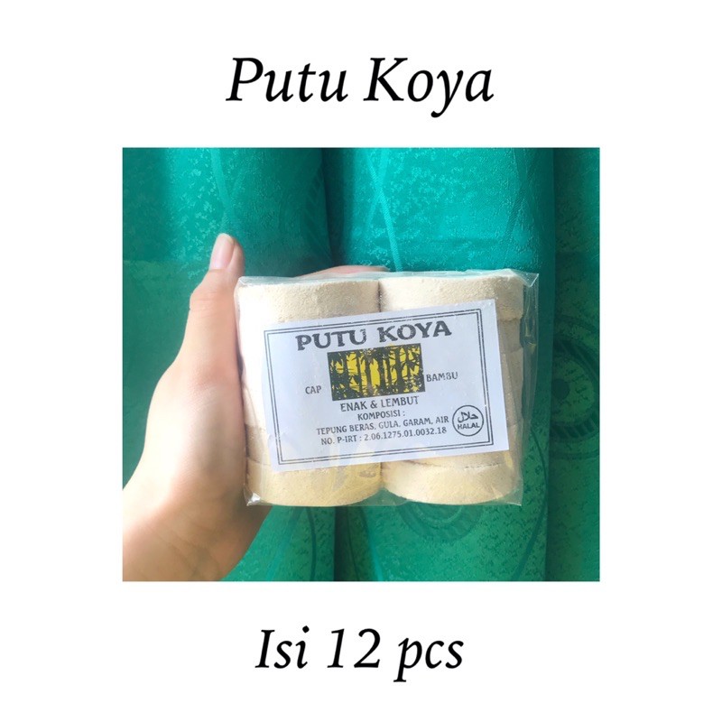 

PUTU KOYA ISI 12 PCS | KUE PUTU | KUE PUTU SAGON SAGU KUE SAGU KUE SAGON SNACKY MEDAN SNACKY MEDAN CEMILAN MEDAN