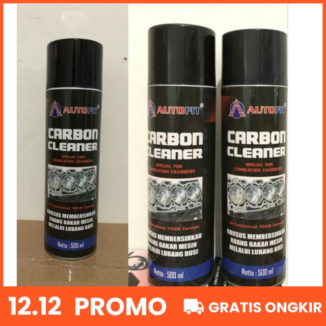 Carbon Cleaner Foam AUTOFIT Gurah Mesin Pembersih Kerak Ruang Bakar  Mesin 500 ml