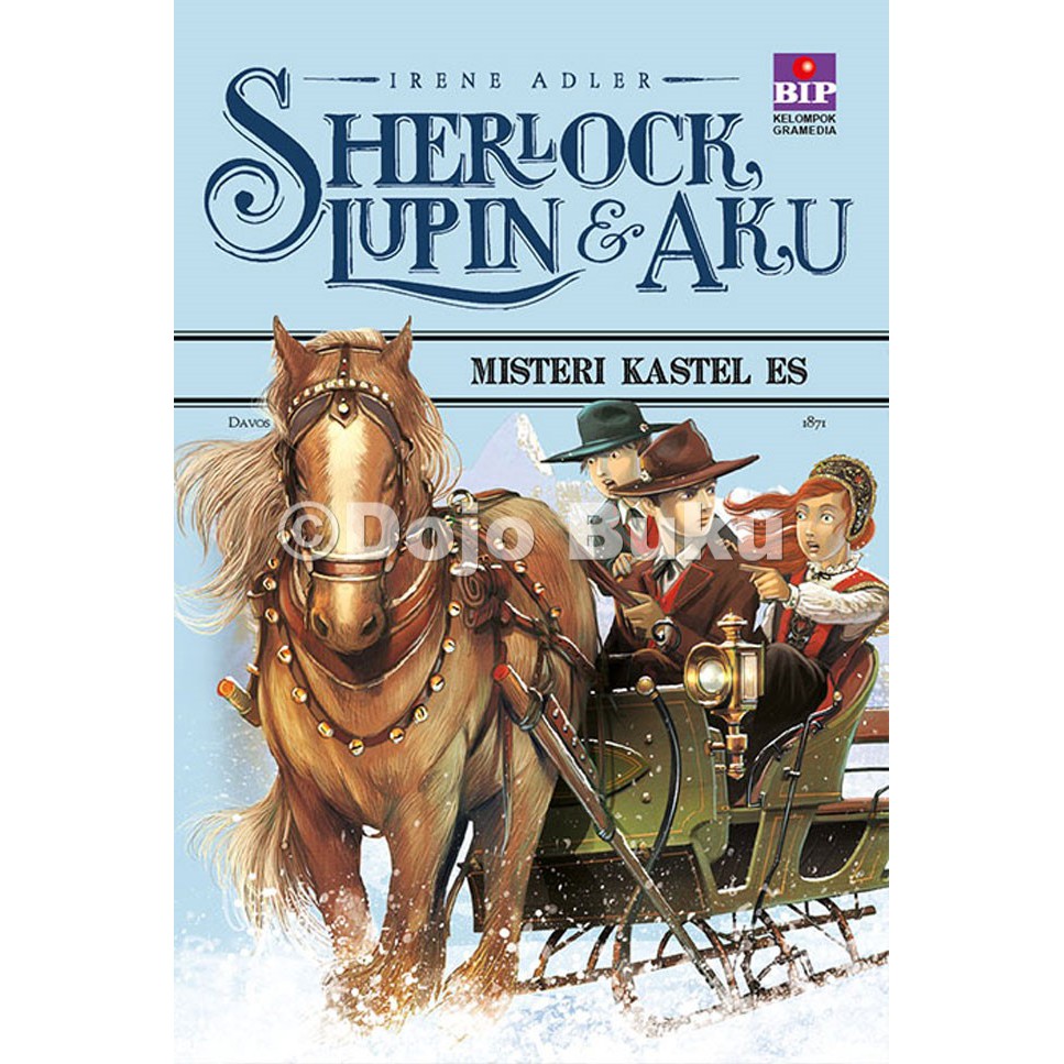 Sherlock, Lupin dan Aku 5 : Misteri Kastel Es - Cover Baru