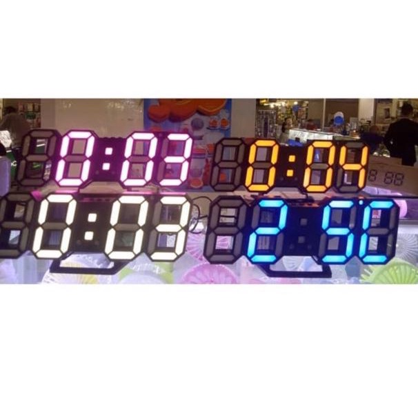digital clock lamp / jam digital / jam lampu / jam led 5F3