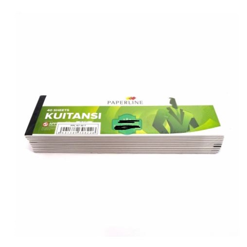 

Buku Kwitansi Tanggung Paperline PPL KT 40T 280x90mm Kuitansi Isi 10