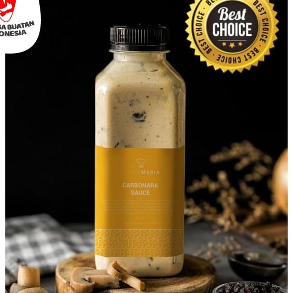 

LITTLEMARIA CARBONARA SAUCE/SAUS CARBONARA 500G