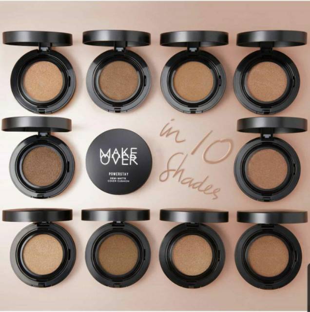 MAKE OVER Powerstay Demi - Matte Cover Cushion 15g