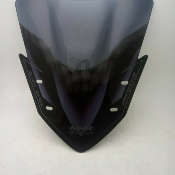 Visor New Aerox 2021 carbon MHR dan Visor Aerox Lama - Smoke Rayben