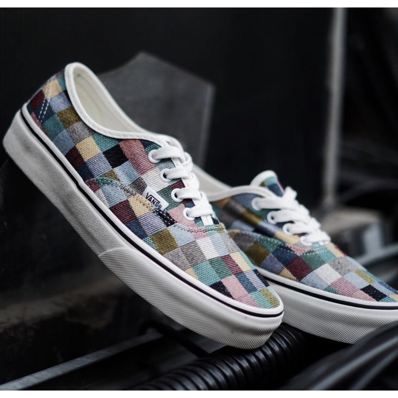 SALE V4ns Authentic Woven Checkerboard Multicolour Original ⁣⁣⁣