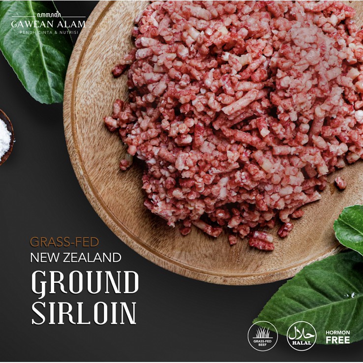 

NZ Grass Fed GROUND STRIPLOIN - Daging Giling Striploin (250 gram)