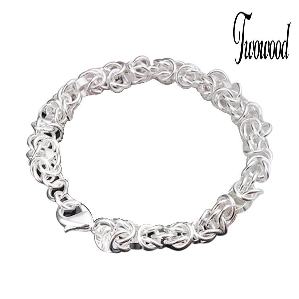 Gelang Rantai Bahan Sterling Silver 925 Untuk Wanita