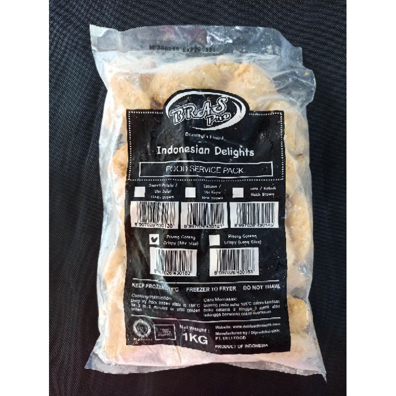

Pisang Coklat Krispi/Banana Chocolate Crispy Deli Food-1000 gr