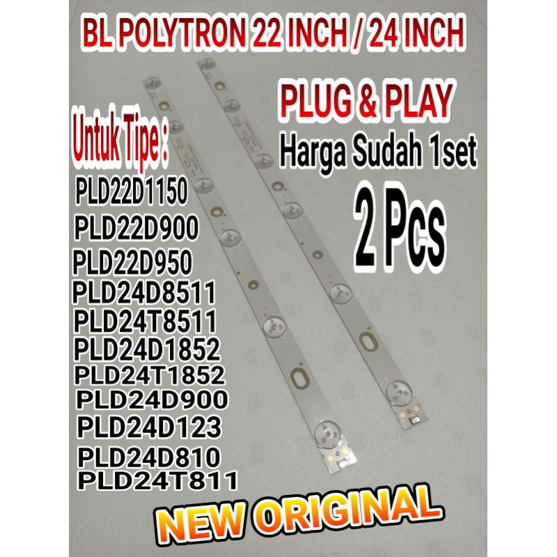 BL BACKLIGHT TV LED POLYTRON PLD 22D950 22D900 22D1150 24D8511 24T8511 24T811 24T851 24D123 24D810