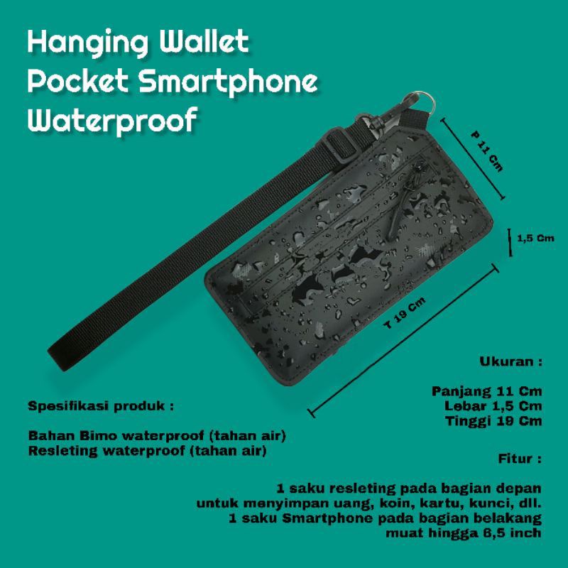 WALLET HP WATERPROOF (anti air) | SMART POUCH