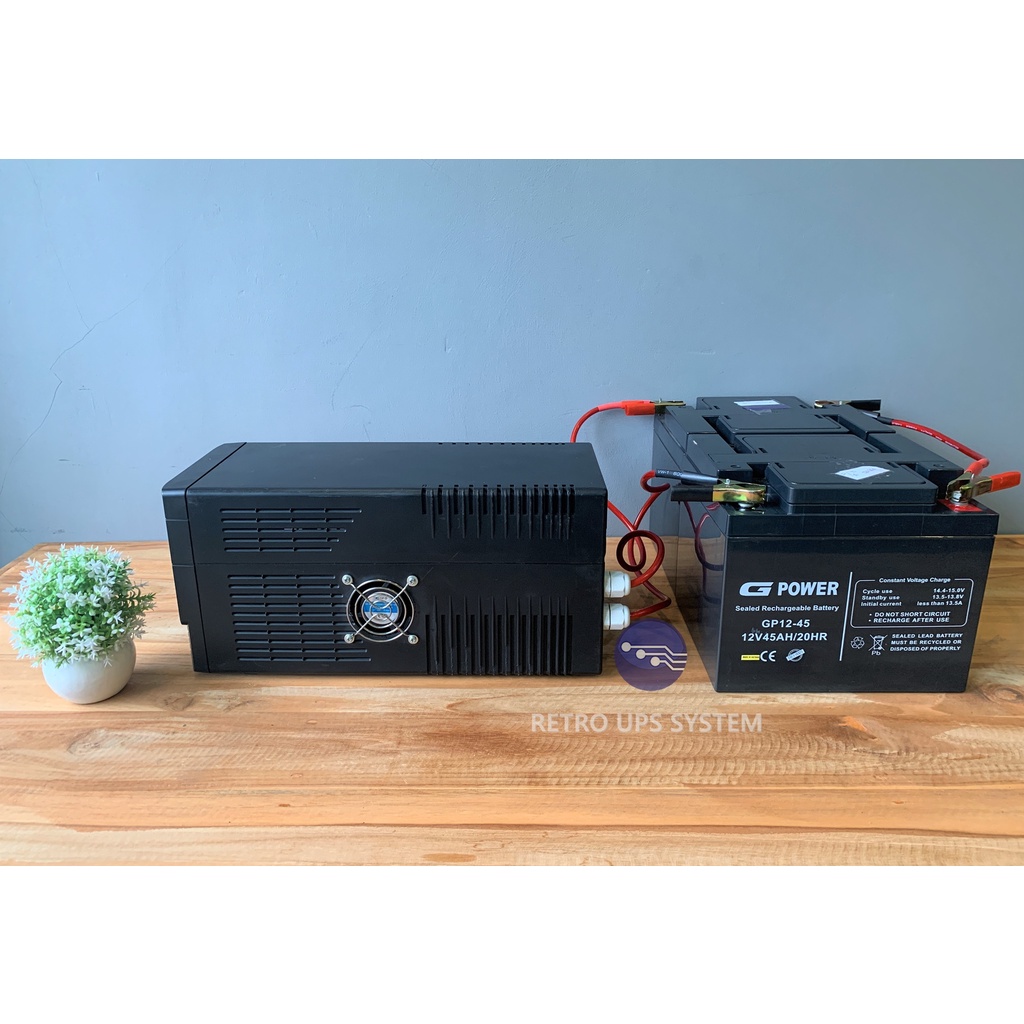 UPS Modif Prolink 1200VA PRO1200SV Long Backup Garansi 1Bulan