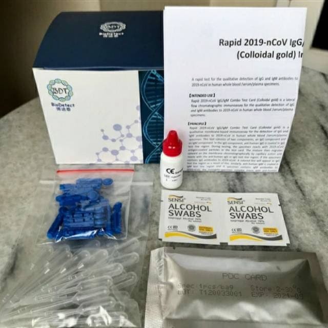 Jual ALAT TEST KIT ISI 20 BIODETECT COV BDT RESMI CEK UJI ORI Indonesia