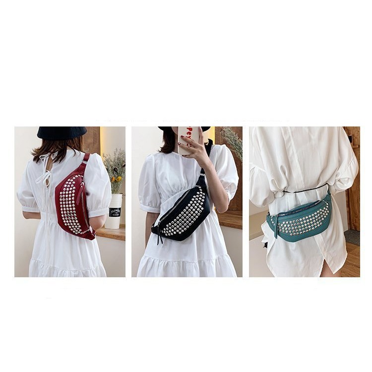 JX 724 - Waist Bag Import Wanita Terbaru - Waist Bag Impor Good Quality - Tas Fashion Cewe