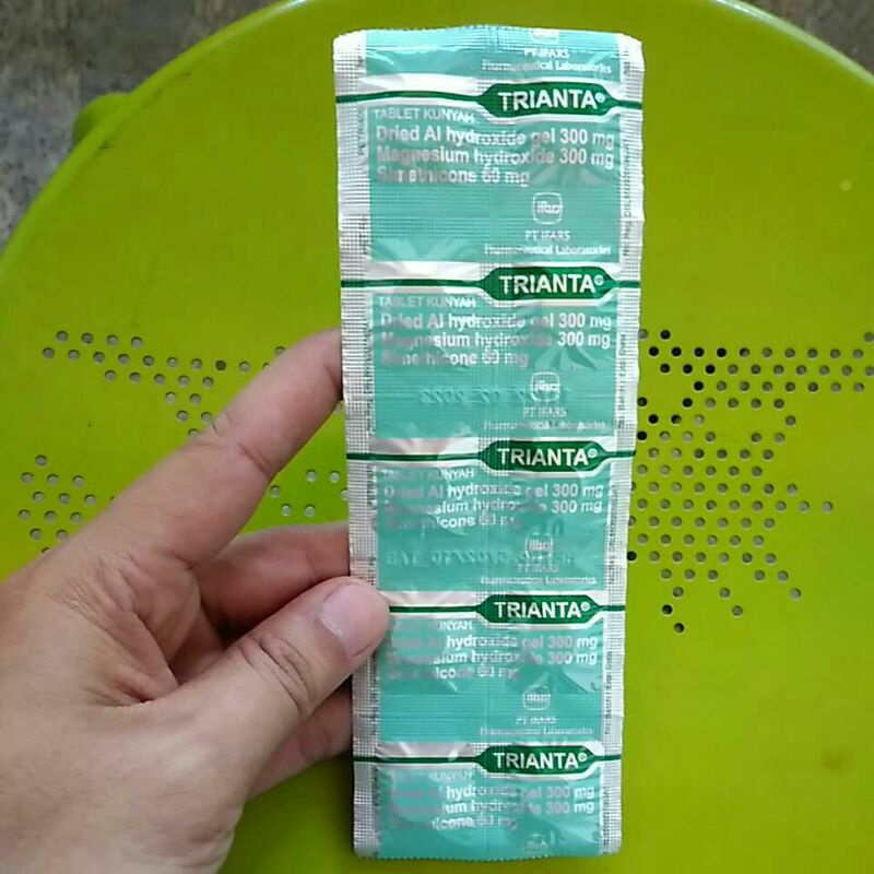 TRIANTA TABLET IFARS (Obat Maag, Kembung, Mual, Nyeri Lambung)