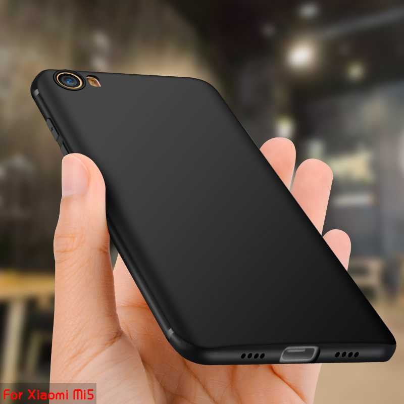 TPU Silicone Case  Xiaomi Mi5s Softcase Soft Ultrathin TPU Silikon Lentur Pelindung HP smartphone