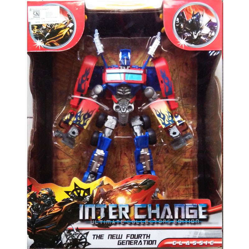Transformers Inter Change The New Fouth Generation Optimus Prime