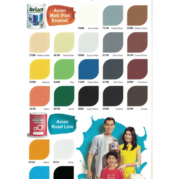 

kayucat- cat minyak avian (1 kg) - kayu dan besi -cat kayu