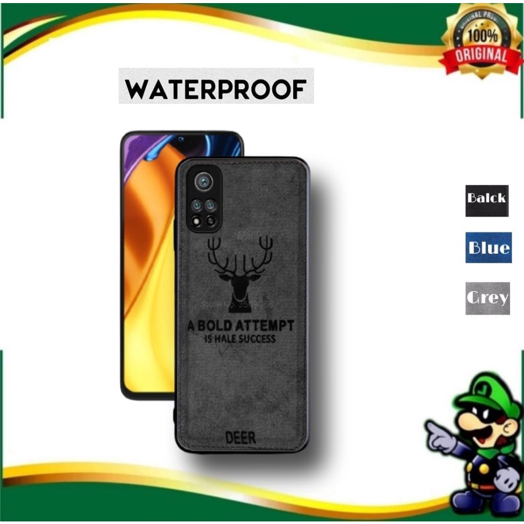 Case Deer INFINIX HOT 11s Nfc Softcase Bermotif jeans New Casing