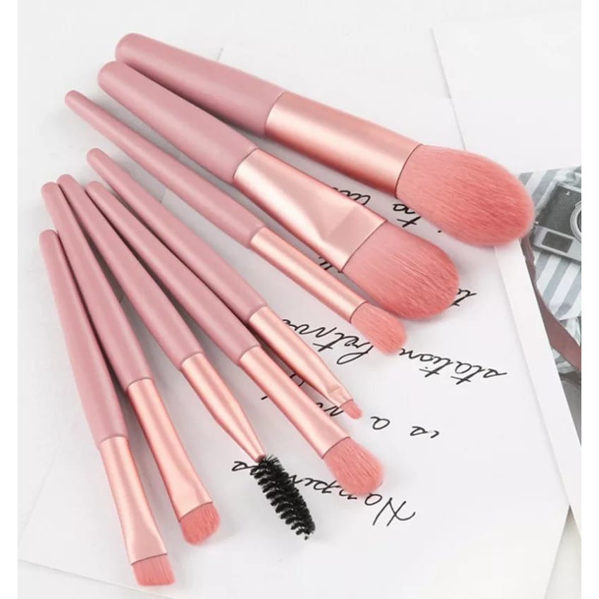 Mysterygirl - Kuas Make up Set / Kuas Blush On Maker Set / Kosmetic Brush Alat Makeup Murah untuk Bibir Eyeshadow Foundation