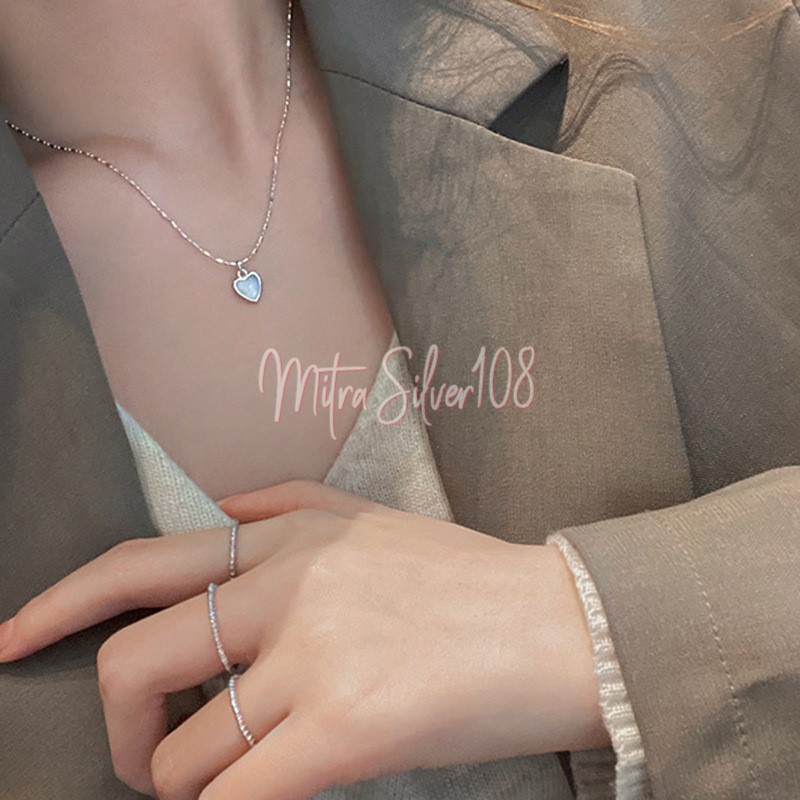 [MS108] NL 19 - KALUNG WANITA MODEL LOVE | KALUNG CINTA | KALUNG RANTAI | KALUNG MUTIARA | KALUNG KOREA KEKINIAN | MODEL TERBARU