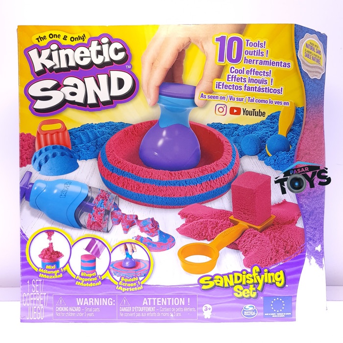 kinetic sand sand and tools kit