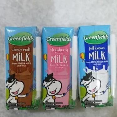 

BISA BAYAR DITEMPAT Susu UHT Greenfields 125ml |Coklat/Stoberi/Fullcream [isi 40] PROMO!! -