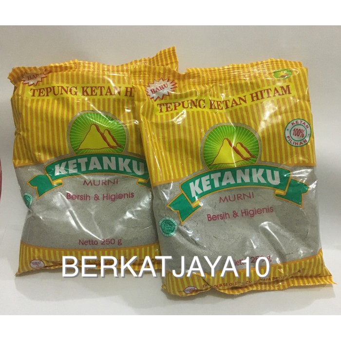 Murah Tepung Ketan Hitam KETANKU 250 Gram HALAL