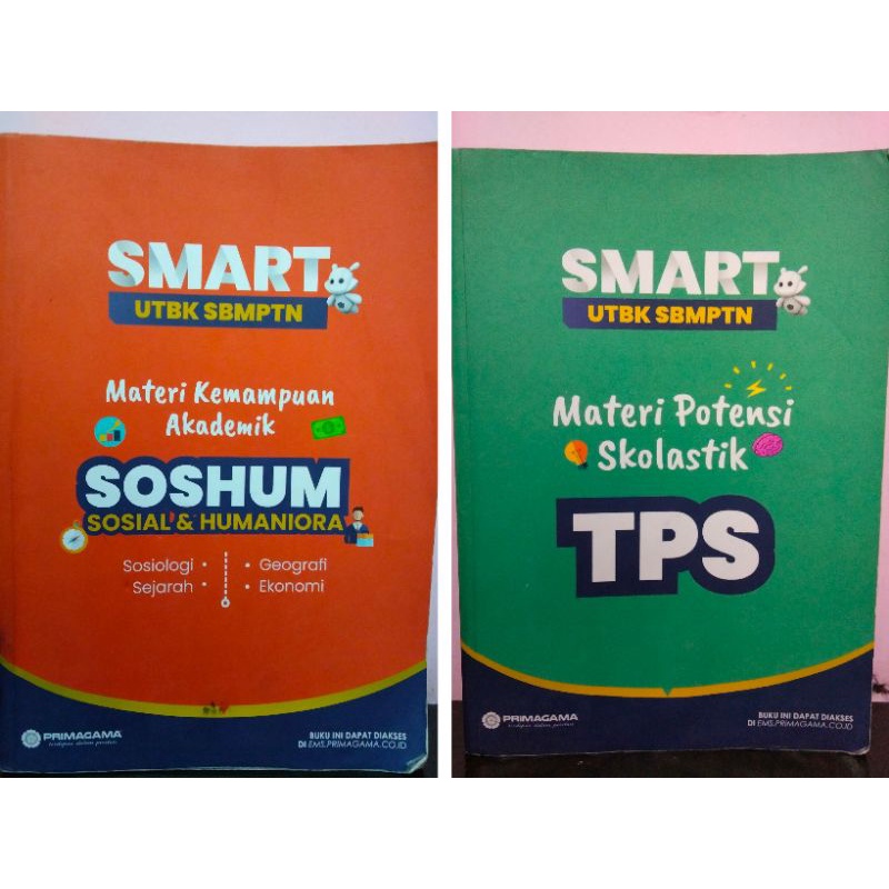 SMART UTBK SBMPTN SOSHUM TKA dan TPS 2021