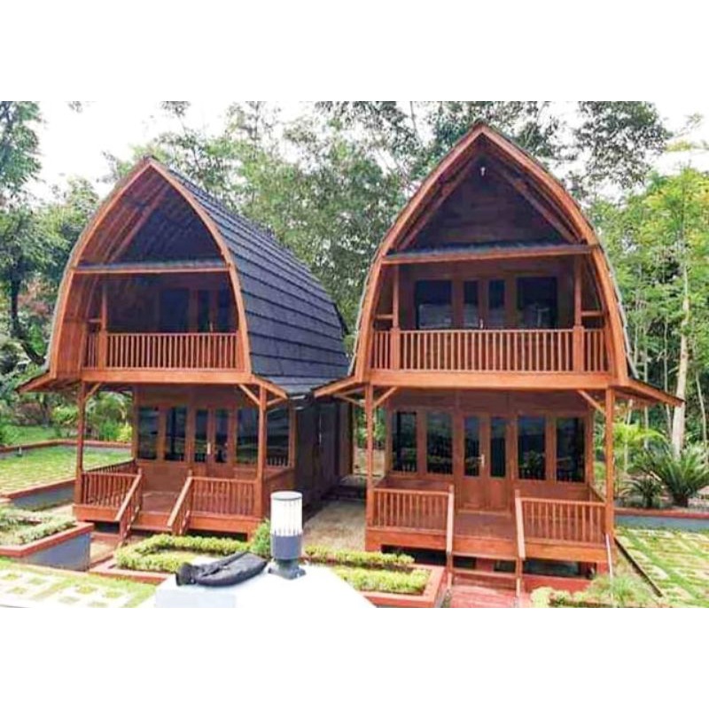 Jasa pembuatan rumah kayu harga permeter mulai dari 2,3j-3 jutaan saja...