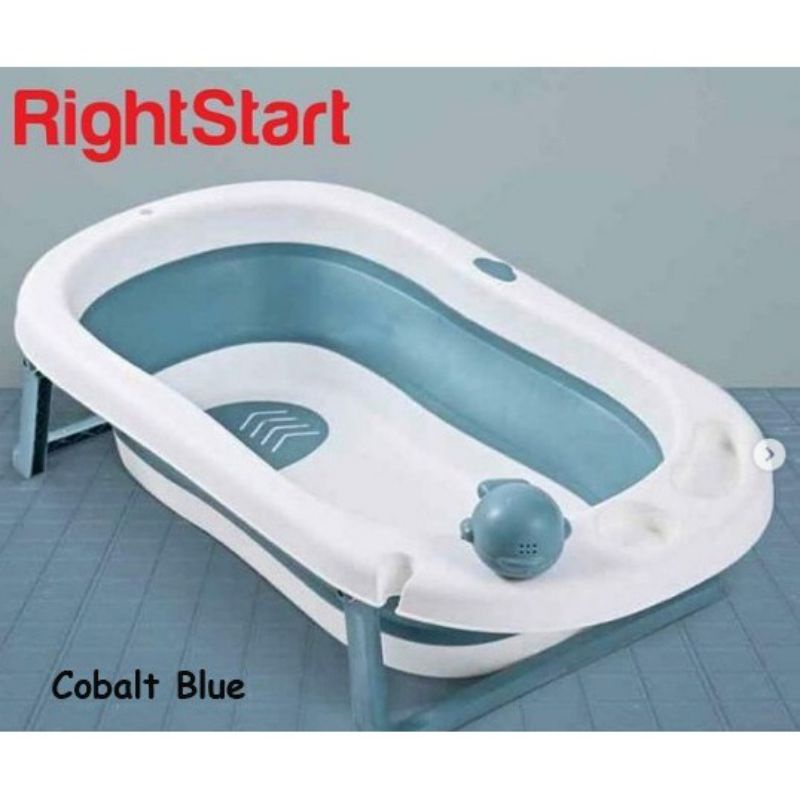 SugarBaby Foldable Baby Bathtub With Heat Sensor F79 / F88 /Right Start Jumbo Whale Folding Bath Tub /Right Start Heat Sensor Mega White Hot Baby Folding Bath Tub