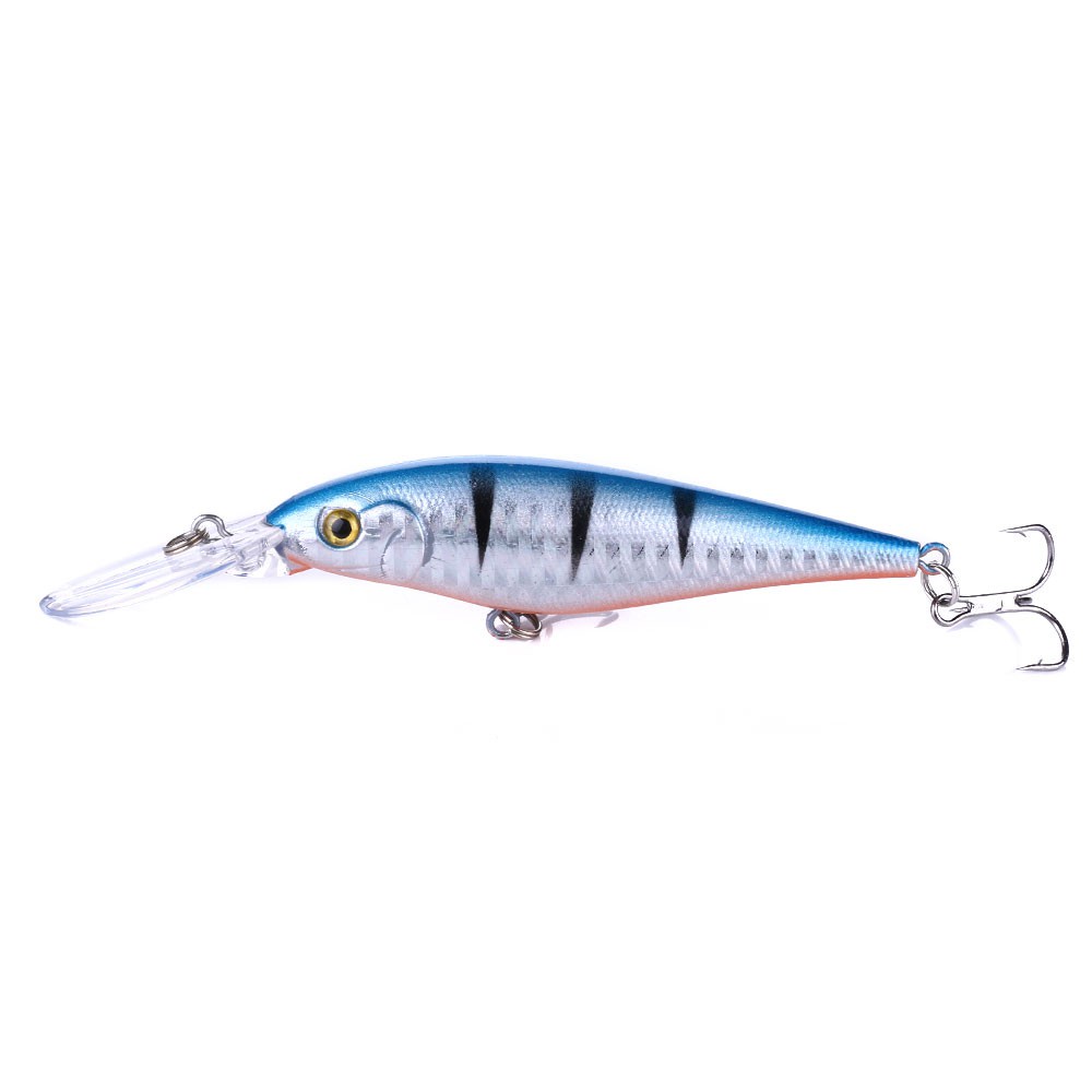 HENGJIA 20PCS Umpan Fishing Lure 11cm/10g Hard Bait Minnow Crankbait Wobbers Swimbait Fishing Tackle