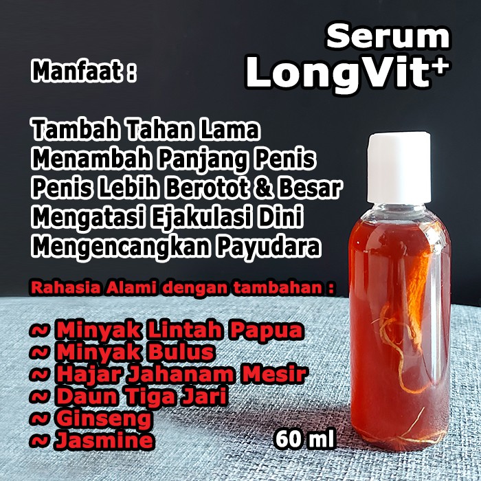 Serum Pengencang Pembesar Payudara LongVit+ Ginseng